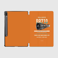 Thumbnail for BR710 design on orange samsung tablet tablet case