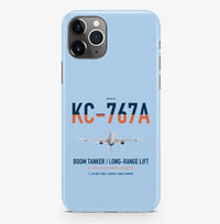 Thumbnail for Boeing KC-767A design on light blue magsafe iphone case, for iPhone Pro Max