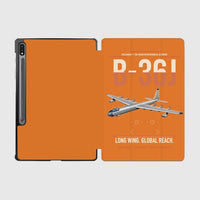 Thumbnail for B-36J Peacemaker design on orange samsung tablet tablet case