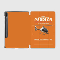 Thumbnail for Guimbal Cabri G2 design on orange samsung tablet tablet case