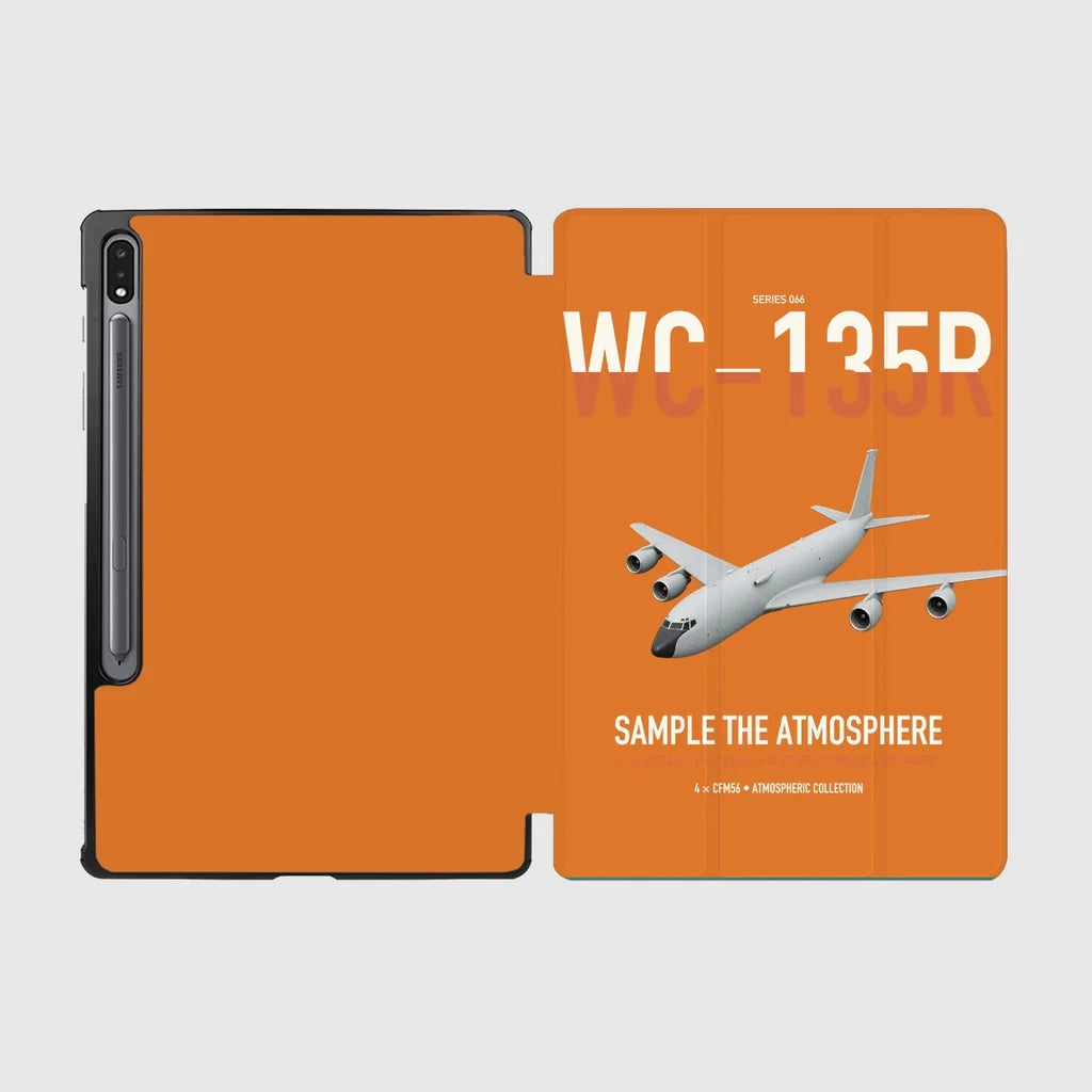 WC-135R Constant Phoenix design on orange samsung tablet tablet case