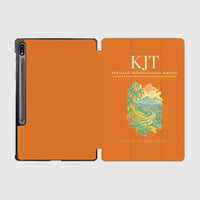 Thumbnail for Kertajati International Airport (KJT) design on orange samsung tablet tablet case