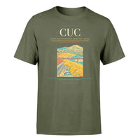 Thumbnail for Camilo Daza International Airport (CUC) T-Shirt single-side front print in Green Army | camilo-daza-international-airport-cuc-double-side-t-shirt