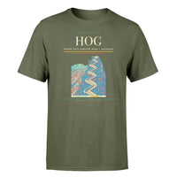 Thumbnail for Frank País Airport (HOG) T-Shirt single-side front print in Green Army | frank-país-airport-hog-double-side-t-shirt