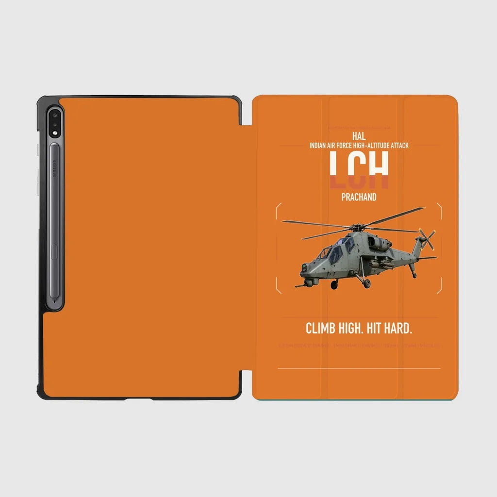 HAL LCH Prachand design on orange samsung tablet tablet case