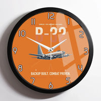 Thumbnail for B-32 Dominator design on orange framed wall clock