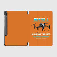 Thumbnail for DJI Inspire 2 design on orange samsung tablet tablet case