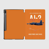 Thumbnail for AJ-2 Savage Tanker design on orange samsung tablet tablet case