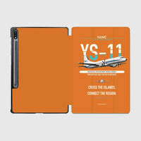 Thumbnail for NAMC YS-11A design on orange samsung tablet tablet case