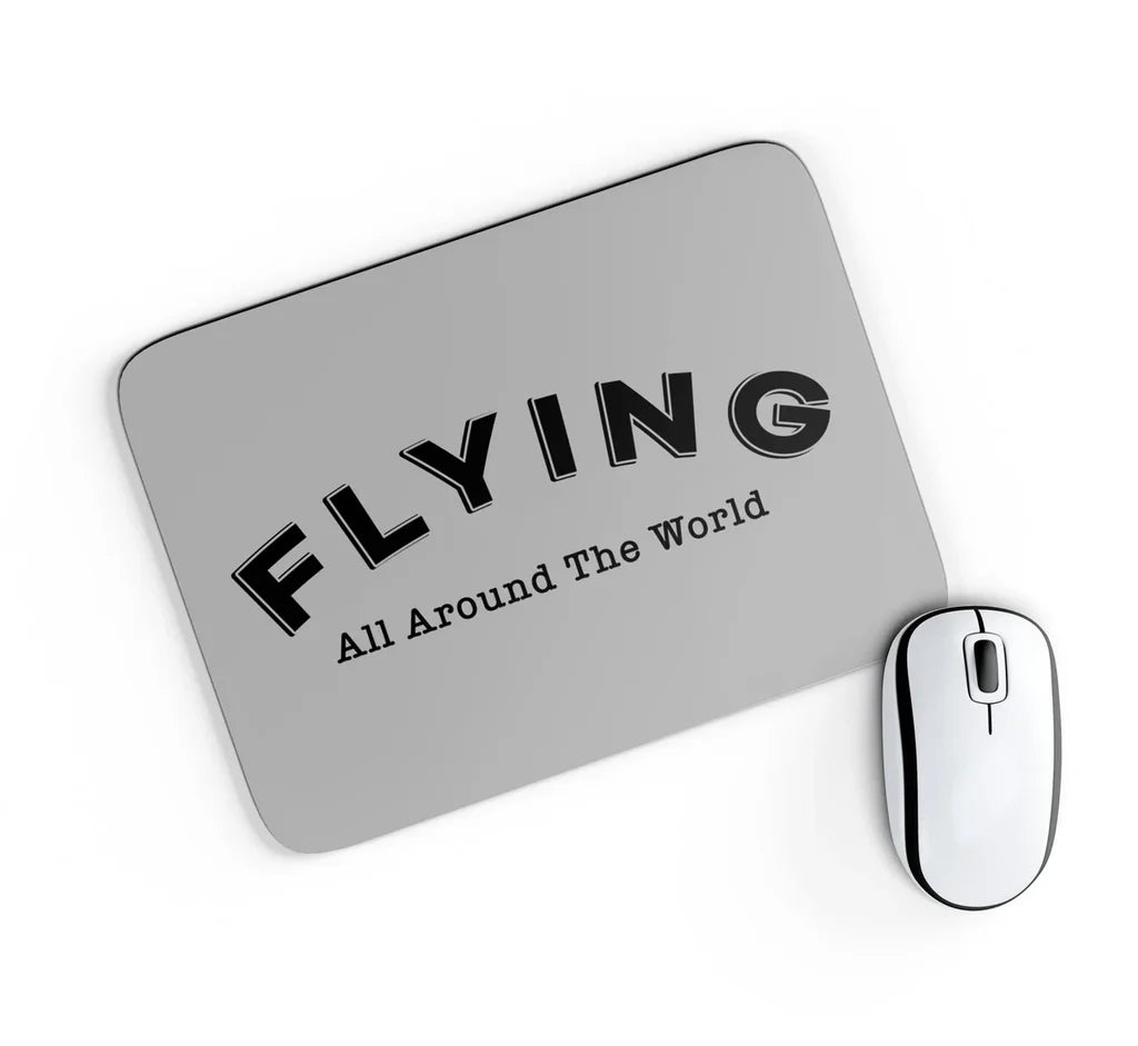 Flying All Around The World Mouse Pad - view 8