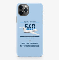 Thumbnail for Cessna Citation 560 - Citation V design on light blue magsafe iphone case, for iPhone Pro Max