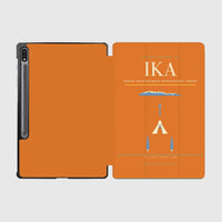Thumbnail for Tehran Imam Khomeini International Airport (IKA) design on orange samsung tablet tablet case