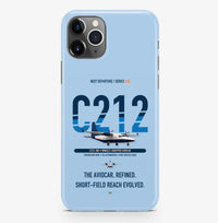Thumbnail for CASA C-212-300 Aviocar Case ProMax design on light blue iphone case promax