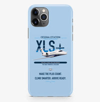 Thumbnail for Cessna Citation XLSPlus design on light blue magsafe iphone case, for iPhone Pro Max