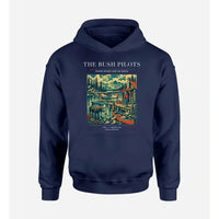 Thumbnail for VINTAGE G4029 - The Bush Pilots - Premium Hoodie design on navyblue premium