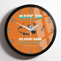 Thumbnail for DJI Mavic 3 Multispectral design on orange framed wall clock