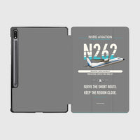 Thumbnail for Nord 262A design on gray samsung tablet tablet case