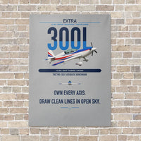 Thumbnail for Extra 300L vertical canvas print - no frame - light gray background