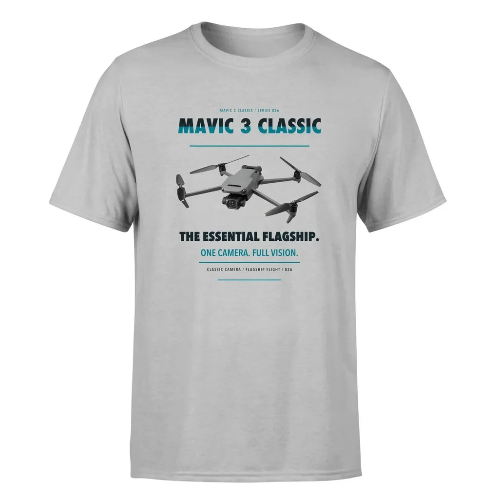 DJI Mavic 3 Classic design on light gray single side