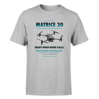 Thumbnail for DJI Matrice 30 design on light gray single side