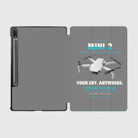 Thumbnail for DJI Mini 2 design on gray samsung tablet tablet case