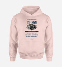 Thumbnail for IO-550 design on pink hoodie single side