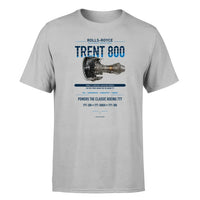 Thumbnail for TRENT 800 design on light gray single side
