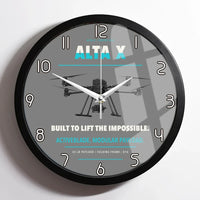 Thumbnail for Freefly Alta X design on gray framed wall clock
