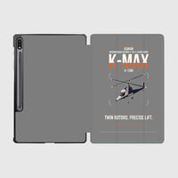 Thumbnail for Kaman K-1200 K-MAX design on gray samsung tablet tablet case