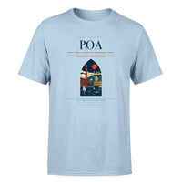 Thumbnail for Porto Alegre Airport (POA) Premium T-Shirt Light Blue
