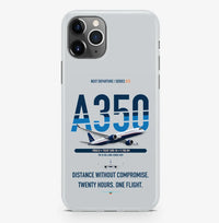Thumbnail for Airbus A350-900ULR Case ProMax design on light gray iphone case promax