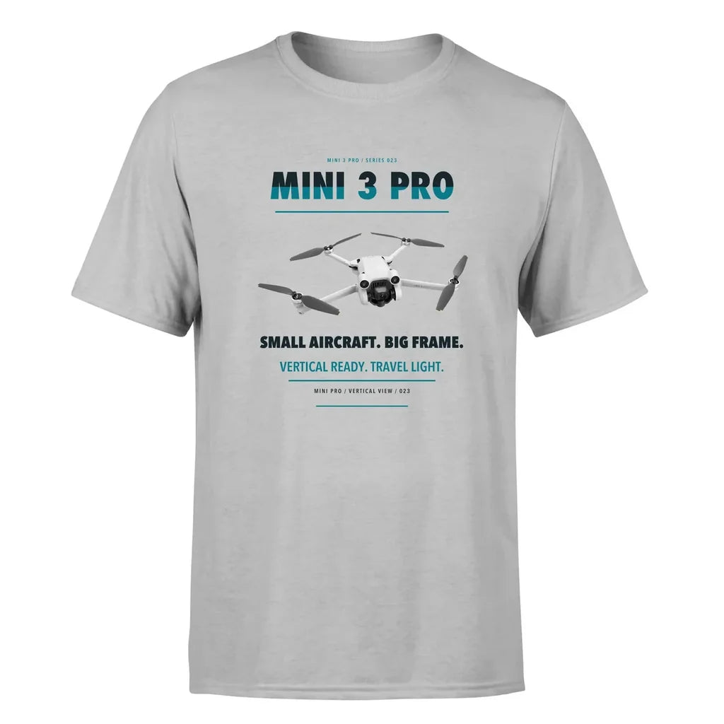 DJI Mini 3 Pro design on light gray single side