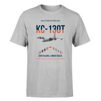 Thumbnail for KC-130T NP2000 design on light gray double-side t-shirt, single-side print