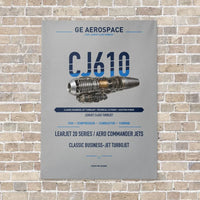 Thumbnail for CJ610 vertical canvas print - no frame - light gray background