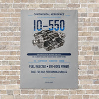 Thumbnail for IO-550 vertical canvas print - no frame - light gray background