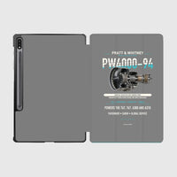 Thumbnail for PW4000-94 design on gray samsung tablet tablet case