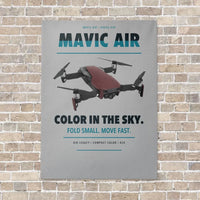 Thumbnail for DJI Mavic Air vertical canvas print - no frame - light gray background