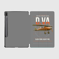 Thumbnail for Albatros D.Va design on gray samsung tablet tablet case