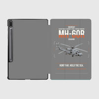 Thumbnail for Sikorsky MH-60R Seahawk design on gray samsung tablet tablet case