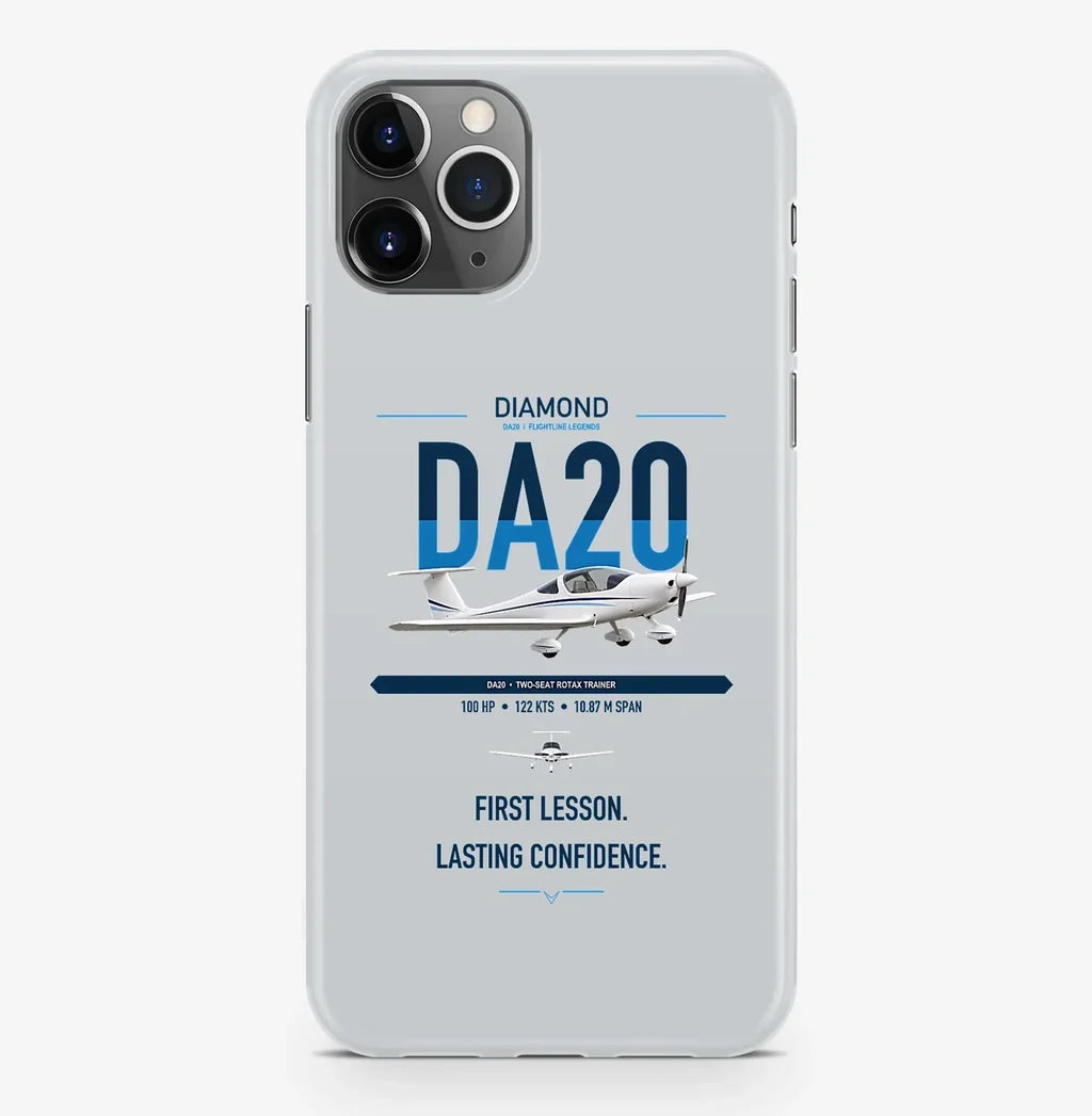 Diamond DA20 design on light gray magsafe iphone case, for iPhone Pro Max