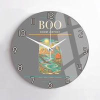 Thumbnail for Bod Airport BOO Wall-Clock No-Frame - Gray