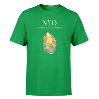 Thumbnail for Stockholm Skavsta Airport (NYO) T-Shirt single-side front print in Green | stockholm-skavsta-airport-nyo-double-side-t-shirt