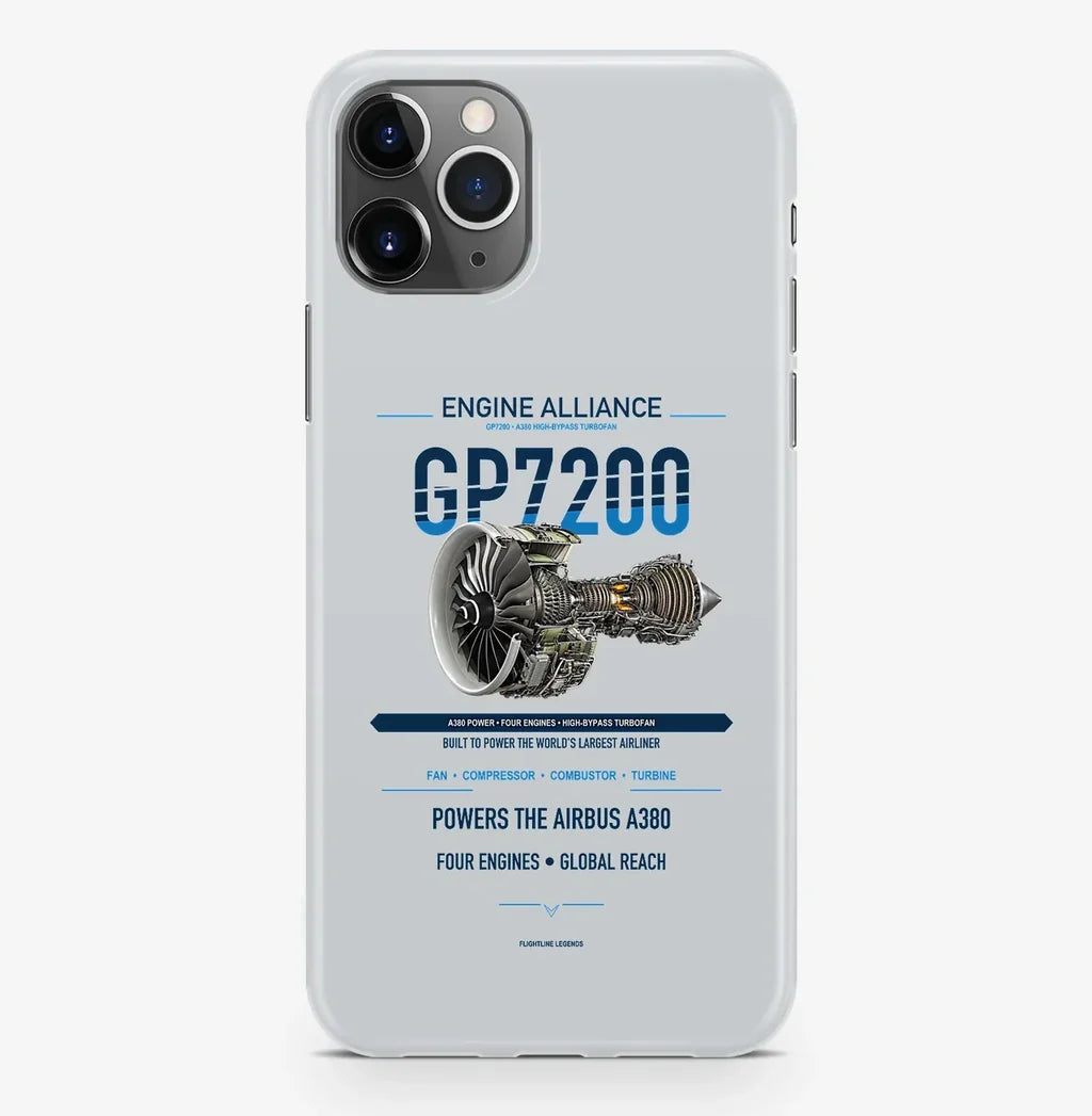 GP7200 Case ProMax design on light gray iphone case promax