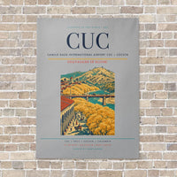 Thumbnail for Camilo Daza International Airport CUC — Cúcuta vertical canvas print - no frame - light gray background