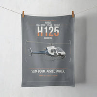 Thumbnail for Airbus H125 design on gray towel