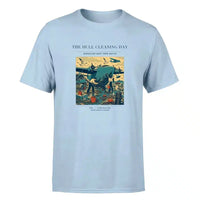 Thumbnail for VINTAGE G4273 - The Hull Cleaning Day - Premium T-Shirt design on lightblue premium t shirt