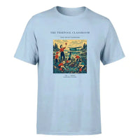 Thumbnail for VINTAGE G4366 - The Tidepool Classroom - Premium T-Shirt design on lightblue premium t shirt
