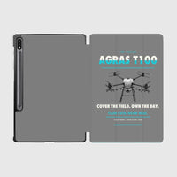 Thumbnail for DJI Agras T100 design on gray samsung tablet tablet case