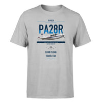 Thumbnail for Piper PA-28R Arrow III design on light gray t-shirt, single-side print