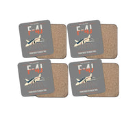 Thumbnail for F-4J Phantom II design on gray 4 pieces set coaster